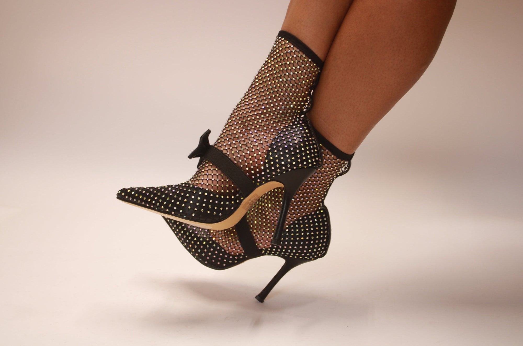 Mach & Mach Silver Diamond Of Elizabeth Hot Fix High Heels | Galeries  Lafayette Doha